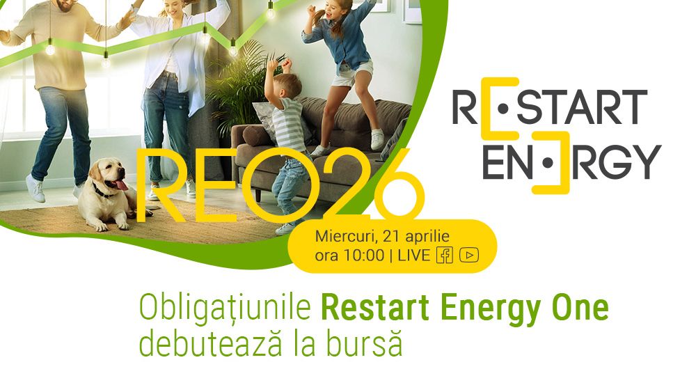 Obligațiunile Restart Energy One debutează pe SMT
