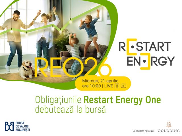 Obligațiunile Restart Energy One debutează pe SMT