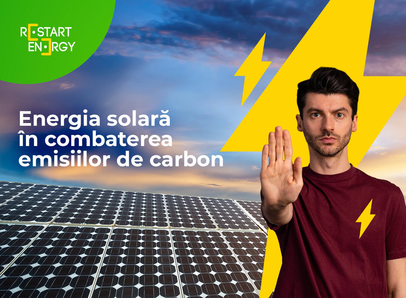 Energia solara in combaterea emisiilor de carbon