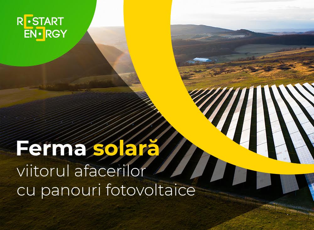 Ferma solară - viitorul afacerilor cu panouri fotovoltaice Ferma solară - viitorul afacerilor cu panouri fotovoltaice