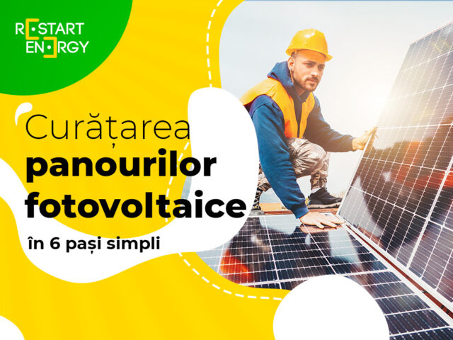 Curățarea panourilor fotovoltaice în 6 pași simpli