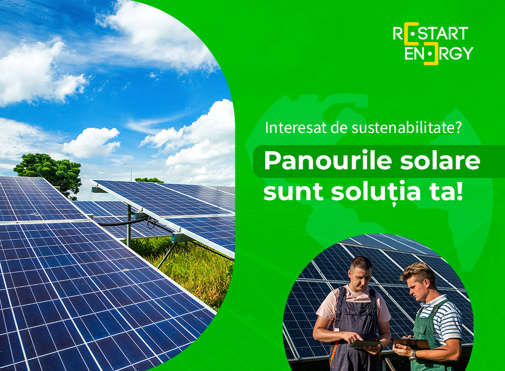 Interesat de sustenabilitate? Panourile solare sunt solutia ta!