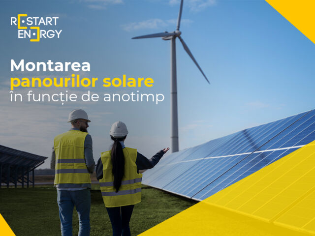 Montarea panourilor solare în funcție de anotimp