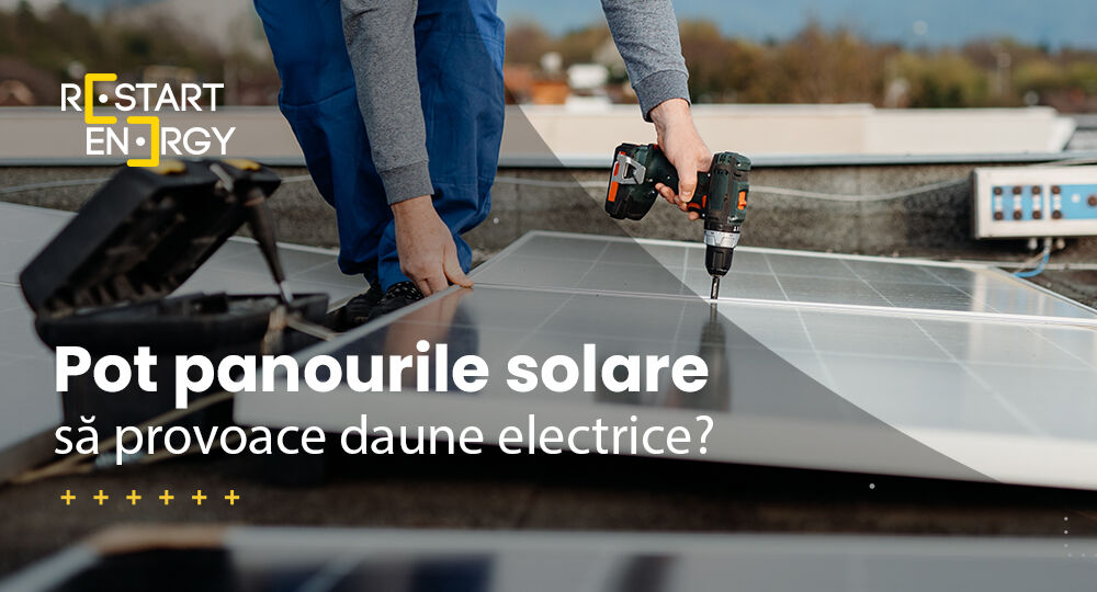 Pot panourile solare să provoace daune electrice?