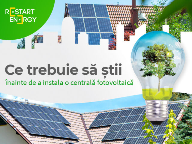 Ce trebuie să știi înainte de a instala o centrală fotovoltaică?