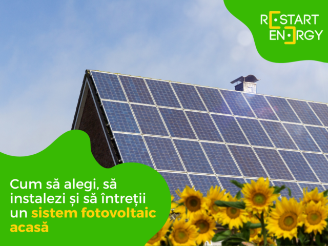 sistem fotovoltaic acasa