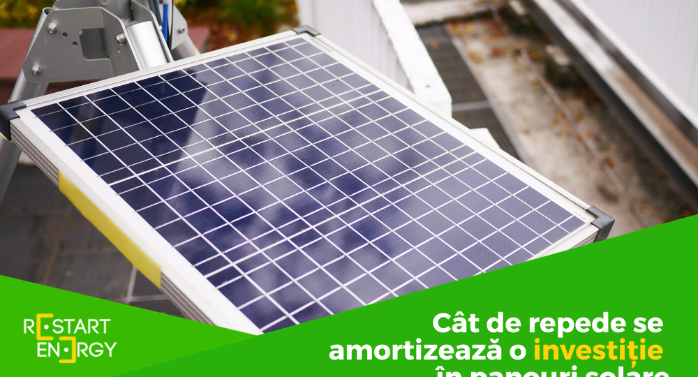 Amortizarea investiției în panouri solare