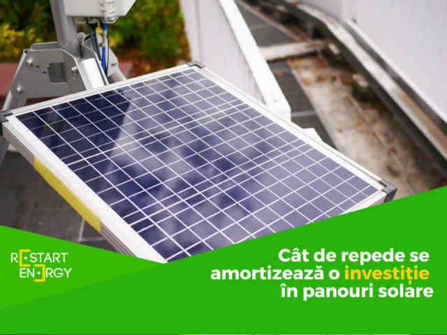 Amortizarea investiției în panouri solare